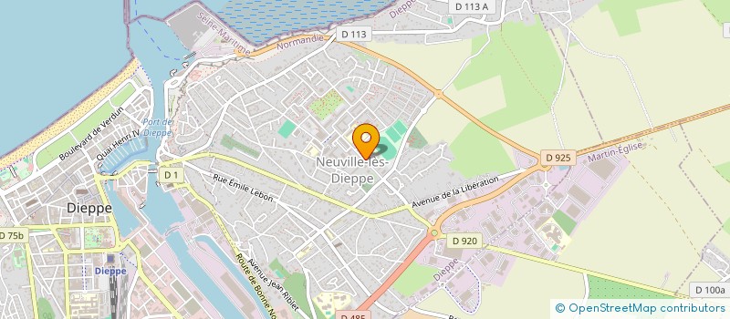localisation de l'entreprise MONSIEUR LUC DERAISON à DIEPPE