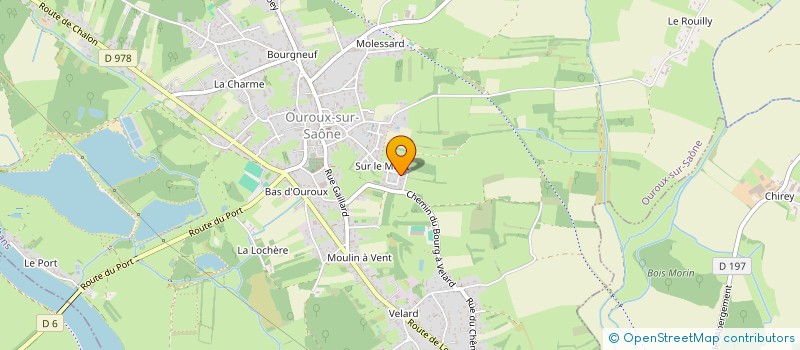 localisation de l'entreprise MONSIEUR LUC DESLONGRAIS  OUROUX-SUR-SAONE