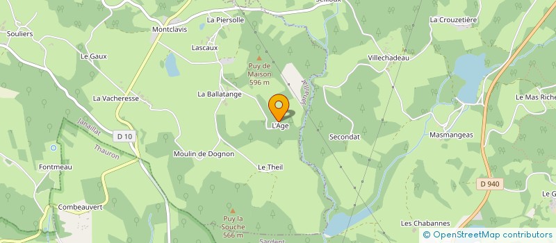 localisation de l'entreprise MONSIEUR LUC DESMOULIERE à JANAILLAT