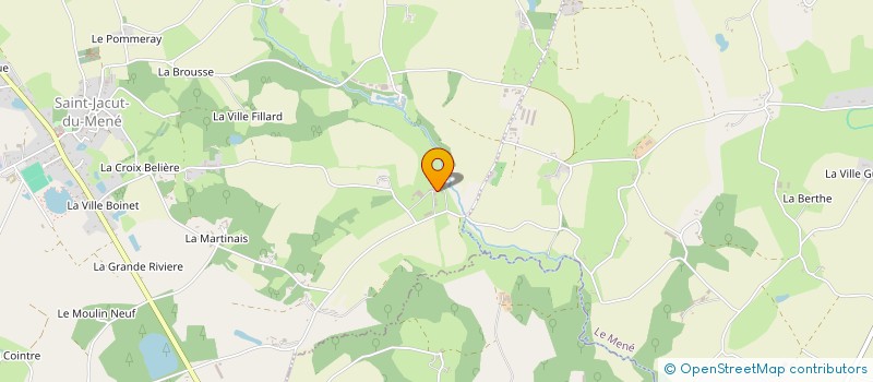 localisation de l'entreprise MONSIEUR LUC DESSAIVRE à LE MENE