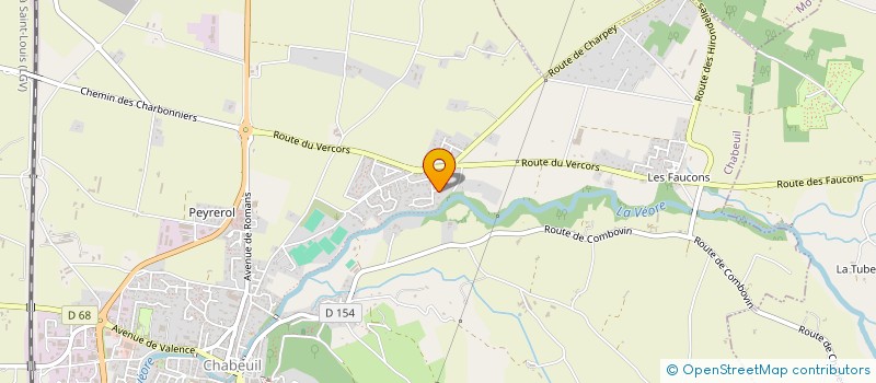 localisation de l'entreprise MONSIEUR LUC DEVANTAY à CHABEUIL