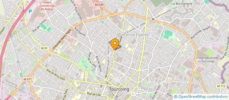 localisation de l'entreprise MONSIEUR LUC DEVEMY à TOURCOING