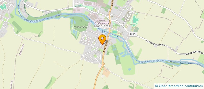 localisation de l'entreprise MONSIEUR LUC DHERMY  MASNIERES