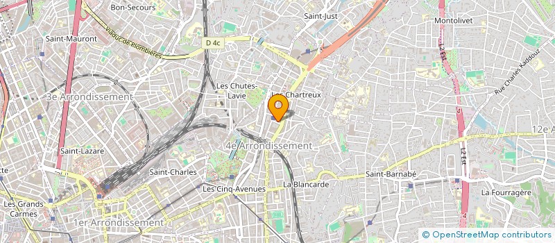 localisation de l'entreprise MONSIEUR LUC DI GIORGIO à MARSEILLE