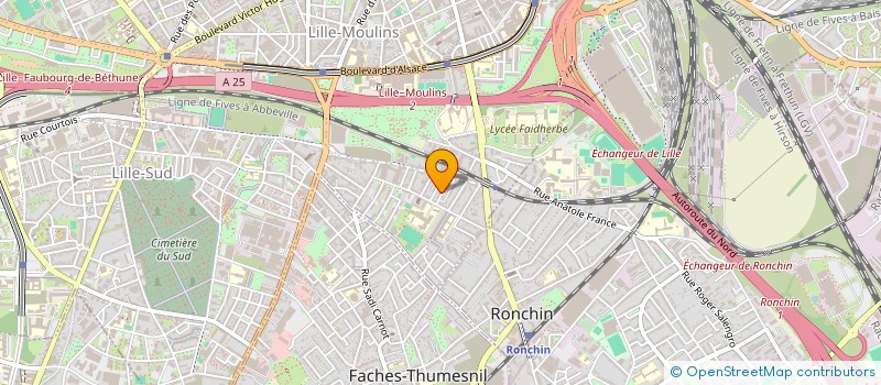 localisation de l'entreprise MONSIEUR LUC DOIGNIES  LILLE