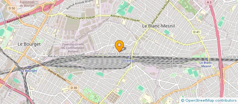 localisation de l'entreprise MONSIEUR LUC DONG  DRANCY