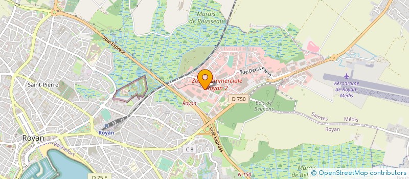 localisation de l'entreprise MONSIEUR LUC DREVELLE  SAINT-JEAN-D'ANGELY