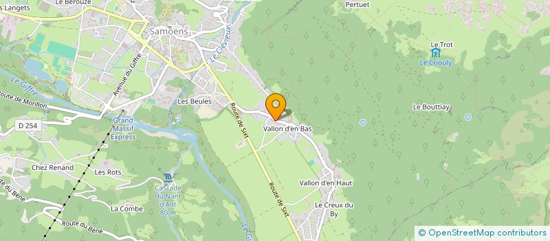 localisation de l'entreprise MONSIEUR LUC DREYER  SAMOENS