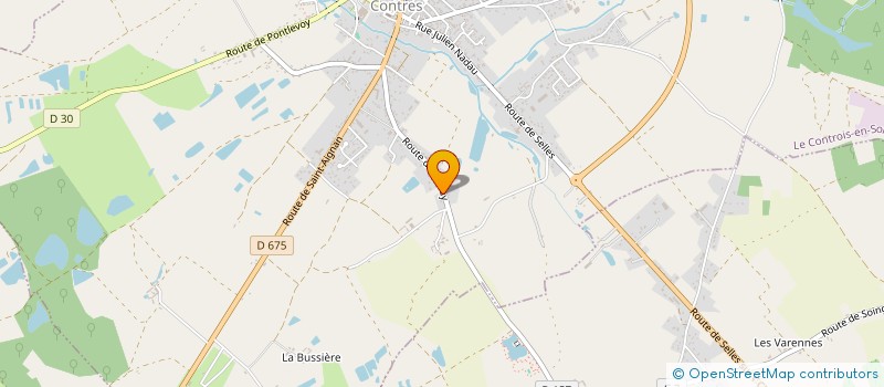 localisation de l'entreprise MONSIEUR LUC DROUHARD à LE CONTROIS-EN-SOLOGNE