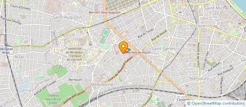 localisation de l'entreprise MONSIEUR LUC DUCASSE  BORDEAUX