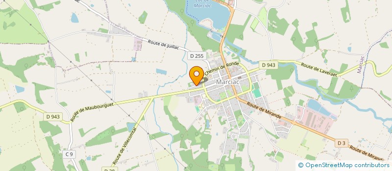 localisation de l'entreprise MONSIEUR LUC DUCLOS à MARCIAC
