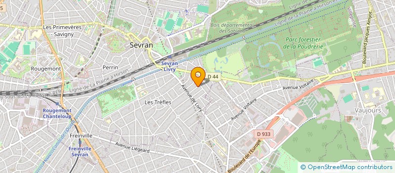 localisation de l'entreprise MONSIEUR LUC DUMONTIER à SEVRAN
