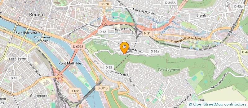 localisation de l'entreprise MONSIEUR LUC EDMOND ROGER POINSIER  ROUEN