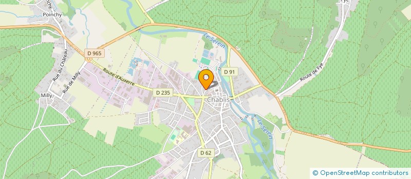 localisation de l'entreprise MONSIEUR LUC EMERIAUD  CHABLIS