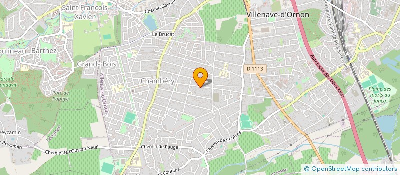 localisation de l'entreprise MONSIEUR LUC EMERIAUD  VILLENAVE-D'ORNON