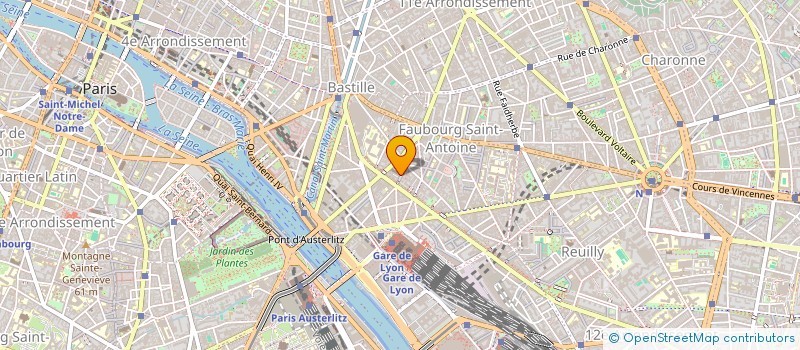 localisation de l'entreprise MONSIEUR LUC-EMMANUEL PONCHARD  PARIS