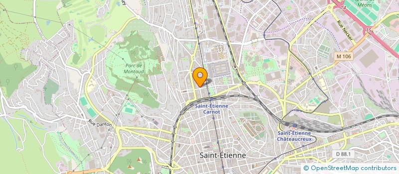 localisation de l'entreprise MONSIEUR LUC EPALLE  SAINT-ETIENNE