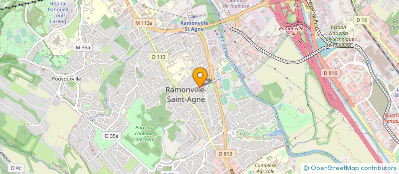 localisation de l'entreprise MONSIEUR LUC ESCOS à RAMONVILLE-SAINT-AGNE