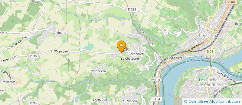 localisation de l'entreprise MONSIEUR LUC ESPALLERGUES  VERIN