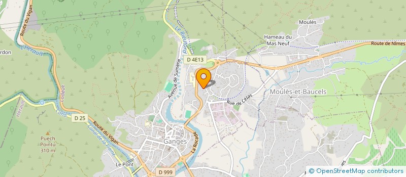 localisation de l'entreprise MONSIEUR LUC ESTRADA  GANGES