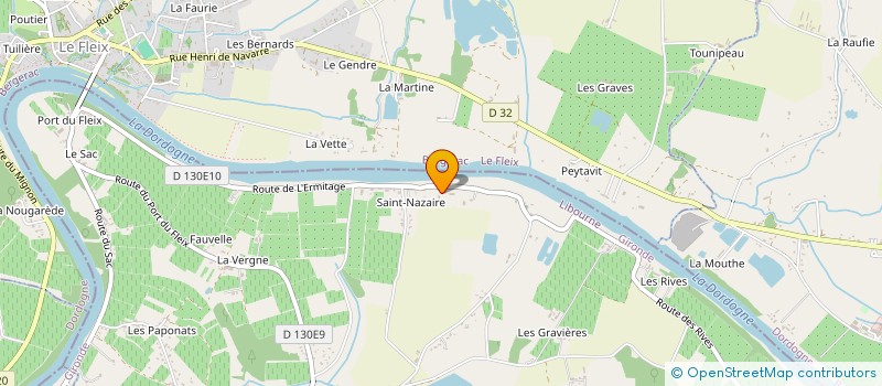 localisation de l'entreprise MONSIEUR LUC EYNARD à SAINT-AVIT-SAINT-NAZAIRE