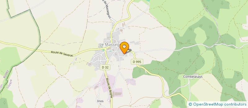 localisation de l'entreprise MONSIEUR LUC FAGES  BANASSAC-CANILHAC