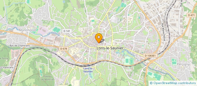 localisation de l'entreprise MONSIEUR LUC FAIRY  LONS-LE-SAUNIER