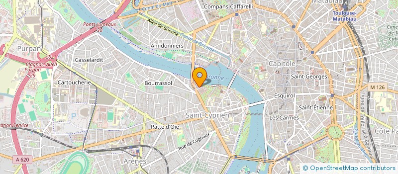 localisation de l'entreprise MONSIEUR LUC FAVRE à TOULOUSE