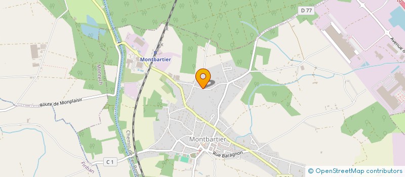 localisation de l'entreprise MONSIEUR LUC FENIE  BOURRET