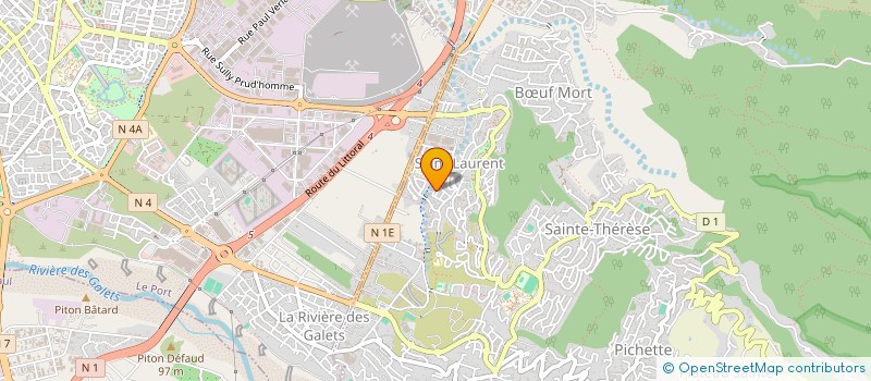 localisation de l'entreprise MONSIEUR LUC FERRAND à LA POSSESSION