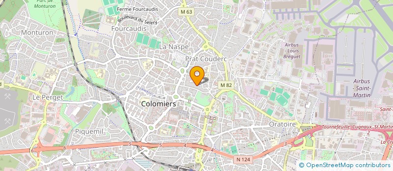 localisation de l'entreprise MONSIEUR LUC FERRY à COLOMIERS