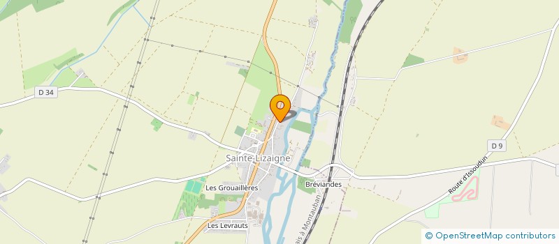 localisation de l'entreprise MONSIEUR LUC FLASSON  SAINTE-LIZAIGNE