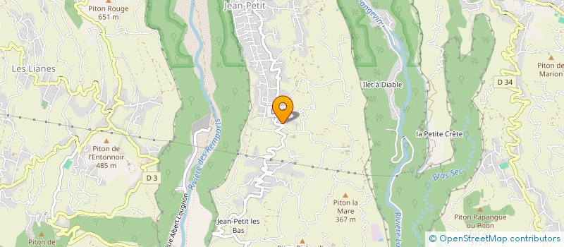 localisation de l'entreprise MONSIEUR LUC FONTAINE  SAINT-JOSEPH