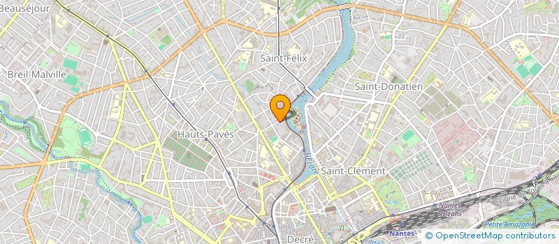 localisation de l'entreprise MONSIEUR LUC FORGUE à NANTES