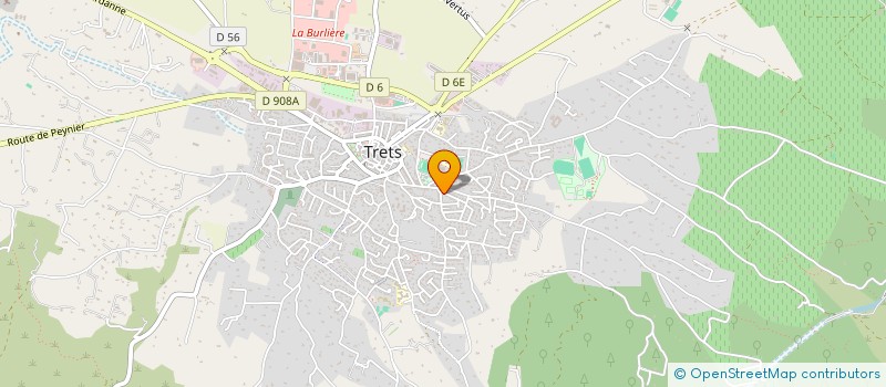 localisation de l'entreprise MONSIEUR LUC FRANCESCHI à TRETS