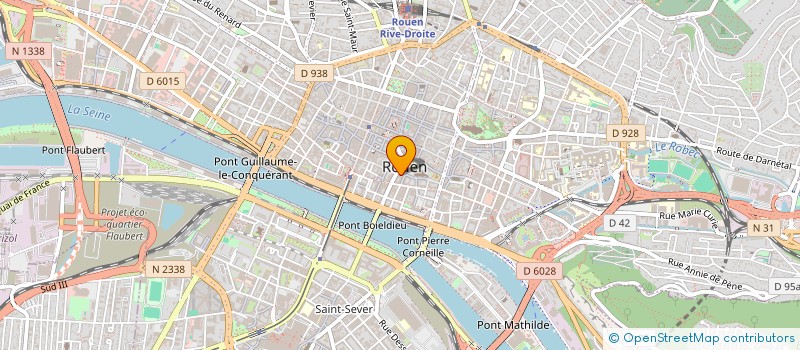 localisation de l'entreprise MONSIEUR LUC FRANCHITTI à ROUEN