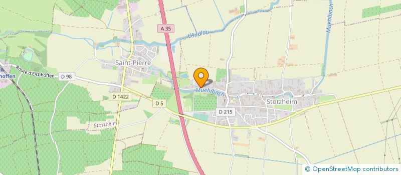 localisation de l'entreprise MONSIEUR LUC FRITSCH  STOTZHEIM