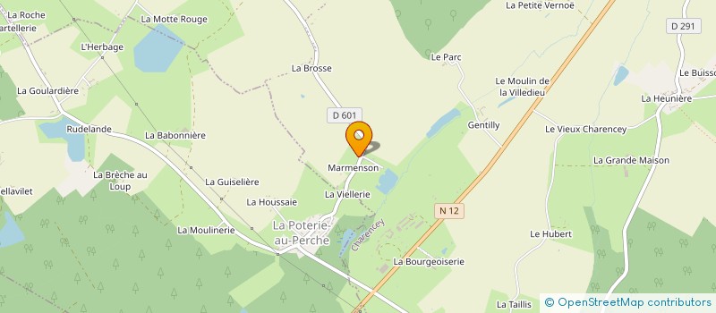 localisation de l'entreprise MONSIEUR LUC FROIDEVAL à CHARENCEY