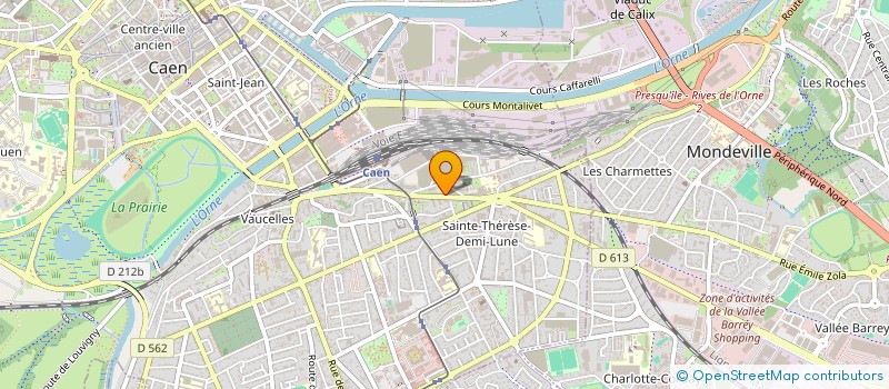 localisation de l'entreprise MONSIEUR LUC GAUBERT à CAEN