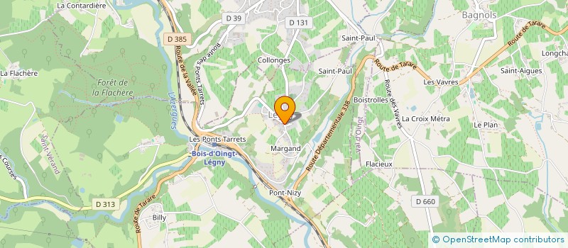 localisation de l'entreprise MONSIEUR LUC GAUTHIER  LEGNY