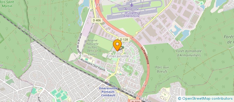 localisation de l'entreprise MONSIEUR LUC GILLIBERT  EMERAINVILLE