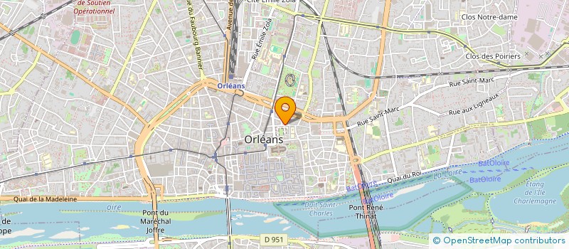 localisation de l'entreprise MONSIEUR LUC GIRARD à ORLEANS