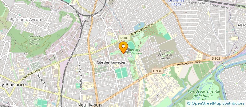 localisation de l'entreprise MONSIEUR LUC GIRAUD à NEUILLY-SUR-MARNE