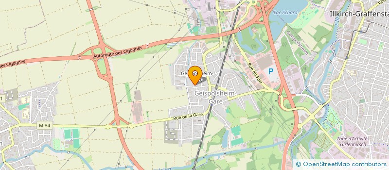localisation de l'entreprise MONSIEUR LUC GOTTE  GEISPOLSHEIM