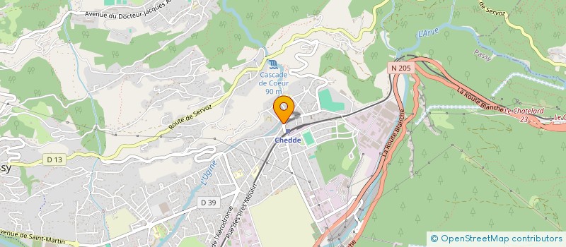 localisation de l'entreprise MONSIEUR LUC GRILLET  PASSY