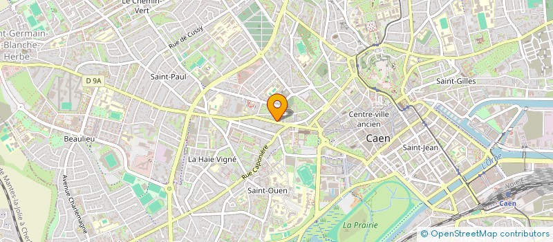 localisation de l'entreprise MONSIEUR LUC GRILO à CAEN