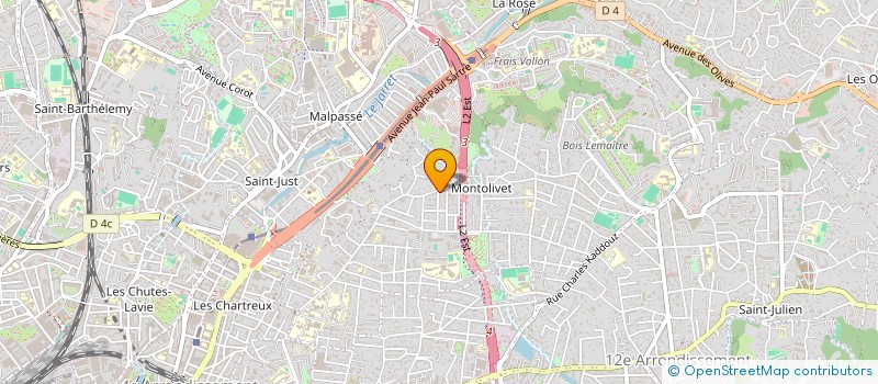 localisation de l'entreprise MONSIEUR LUC GRIMAUD à MARSEILLE