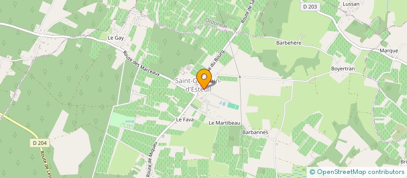 localisation de l'entreprise MONSIEUR LUC GRIMBERT  LESPARRE-MEDOC