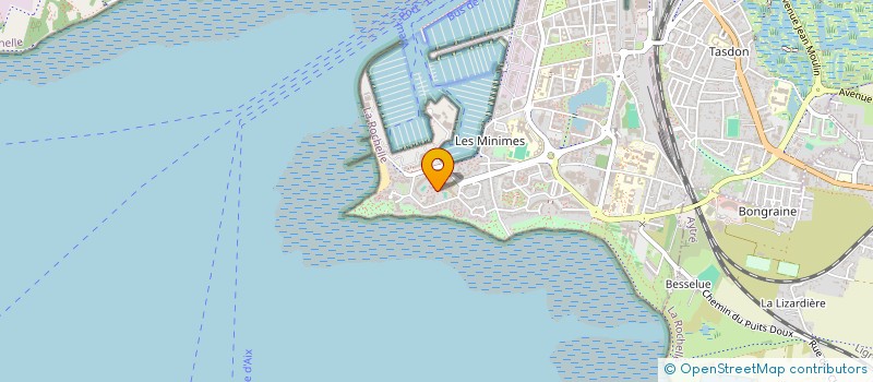 localisation de l'entreprise MONSIEUR LUC GUIMBERTAUD  LA ROCHELLE