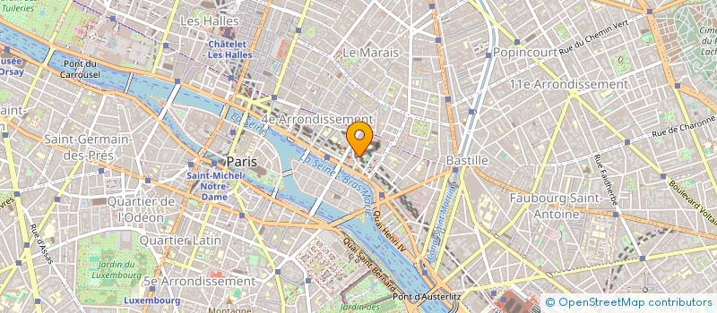 localisation de l'entreprise MONSIEUR LUC GUINGUET  PARIS